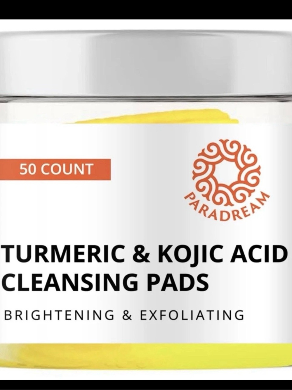 PARADREAM - Turmeric & Kojic Acid Cleansing Pads - 50 Count